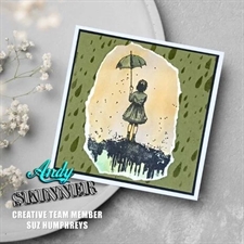 Creative Expressions Cling Stamp - Andy Skinner / I\'ll be Your Umbrella